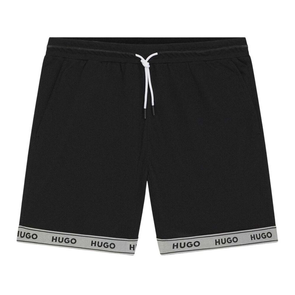 Hugo Mens Lite Logo Swim Shorts / Black